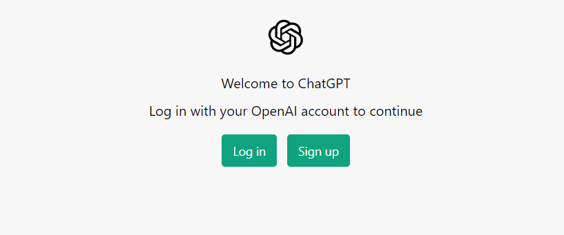 chat gpt creating account