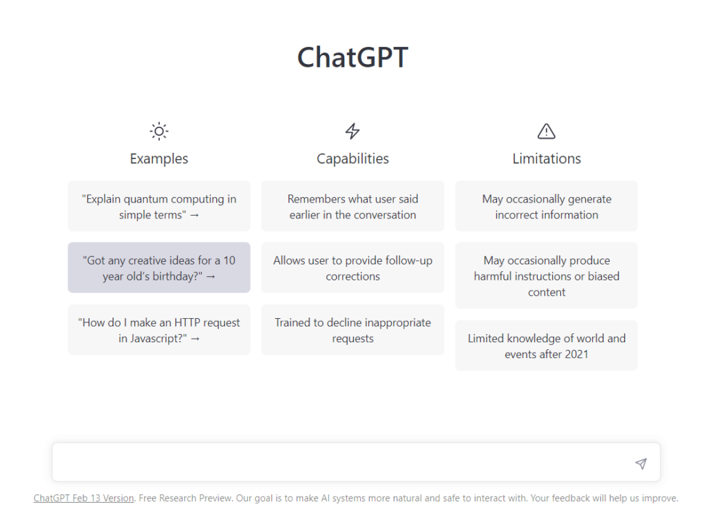 chat gpt creating account