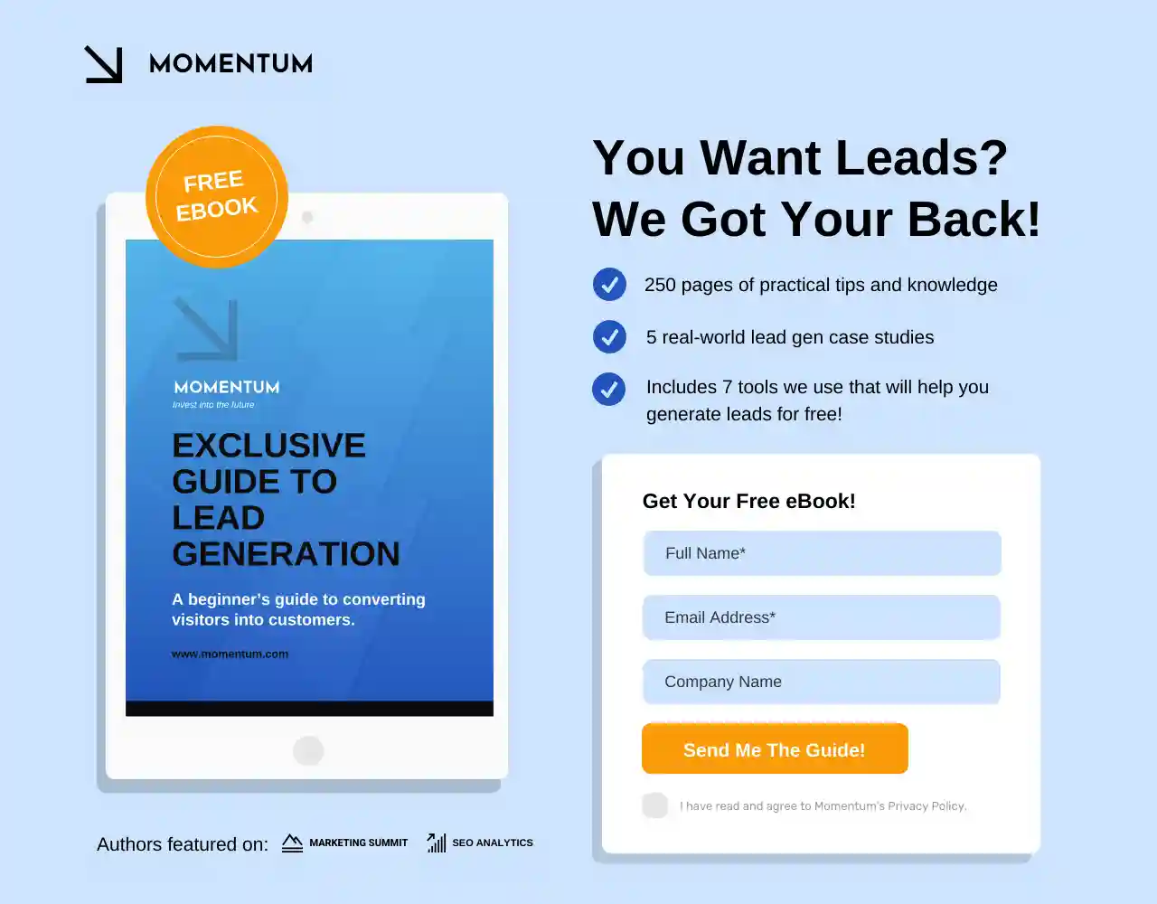 Landing Page Example